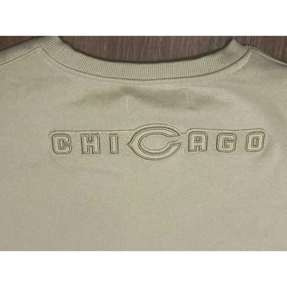 NFL Chicago Bears Pro Standard Green Woman’s‎ Pullover Oversized Sweater Medium - Picture 6 of 9